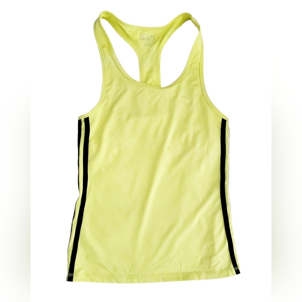 Body Central Workout Tank Womens Large‎ Neon Yellow